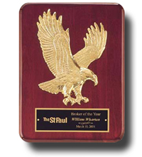 Goldtone Eagle Relief