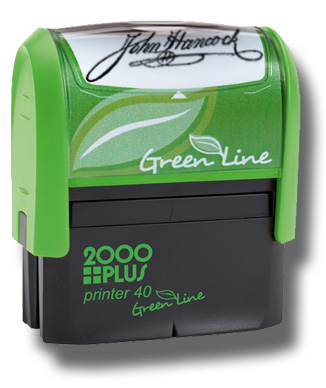 GreenLine Printer 40 Signature Stamp