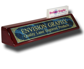 brass piano holder finish designer card desk nameplate executive name