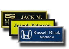 Framed Name Badges