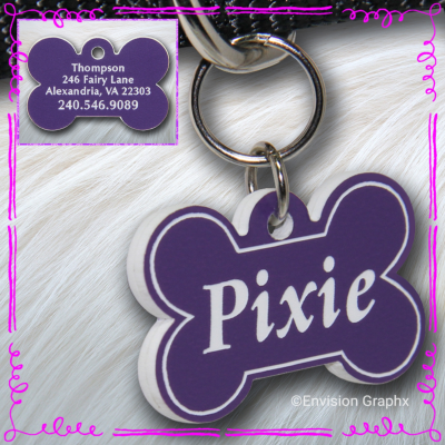 Pet Dog ID Tag