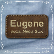 Leatherette Rustic Badge