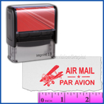 stock, stamps, Handle with Care, Fragile, Office Supply, Shipping, PAR AVION AIR MAIL